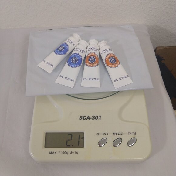 L'Occitane 20% Shea Butter Hand Cream & 15% Foot Cream 10ml X 4 NEW - Picture 4 of 4